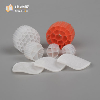 Beli Bahan plastik PE38 Audit FDA 800m2/m3 mbbr pembawa biofilter online manufacture