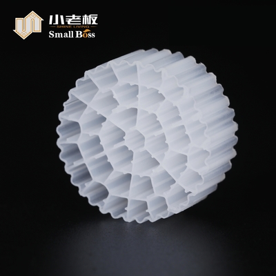 Beli Bahan PE37 HDPE Plastik Putih Mbbr Bio Filter Media untuk Pengolahan Air Limbah online manufacture