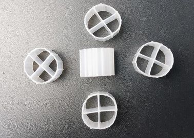 Beli Akuakultur Pertanian Ikan MBBR Bio Filter Media 12*9mm Hdpe Putih Bioballs Sbr Proses online manufacture