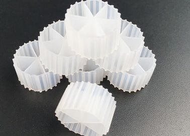 Beli 100% Virgin HDPE Bio Filter Media Warna Putih Untuk Pengolahan Air Limbah online manufacture