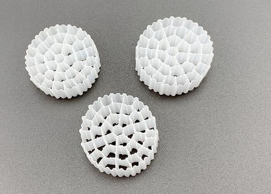 Beli MBBR Bio Ball Wastewater Treatment Media Filter Plastik 25*10MM online manufacture