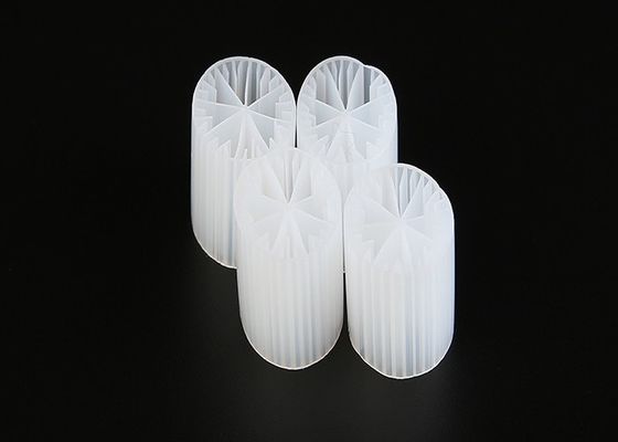 Beli Media Filter Plastik MBBR HDPE Perawan Dengan Luas Permukaan Yang Baik Dan Warna Putih online manufacture