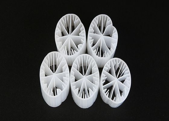 Beli Media Filter Plastik Putih Hidrofil HDPE Rektor Biofilm online manufacture