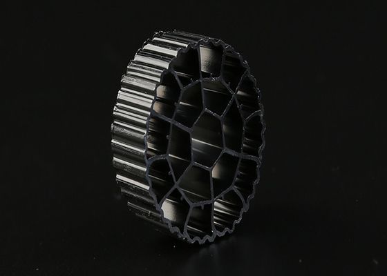 Beli Warna Hitam Plastik MBBR Kaldnes K1 MBBR Bio Media HDPE Bahan 25mm X 12mm Ukuran online manufacture
