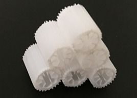 Beli Area Permukaan Tinggi MBBR Bio Media Warna Putih Menenggelamkan Bahan HIPS online manufacture