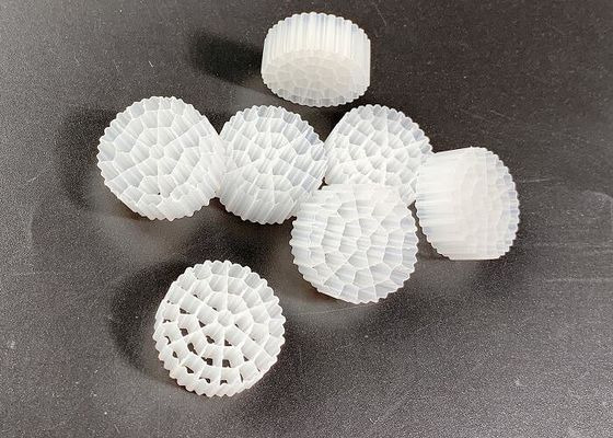 Beli Biotube Biopipe Bio Balls Biocell Filter Media Warna Putih Bahan HDPE online manufacture