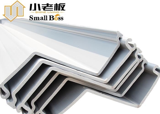 Beli Warna abu-abu Vinyl PVC Sheet Pile Perlindungan banjir yang disesuaikan Ekstrusi tipe Z online manufacture