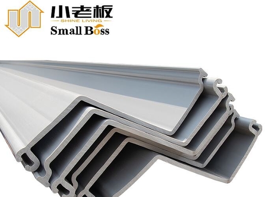 Beli Ekstrusi Vinyl PVC Sheet Pile Uvioresistant Disesuaikan Tipe Z Cut Off online manufacture