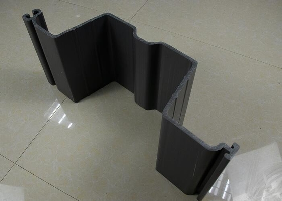 Ekstrusi Vinyl Plastic PVC Sheet Piling Untuk Perbaikan Levee