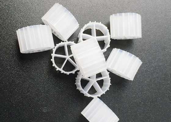 MBBR Ball Shock Plastic Filter Media BOD / COD Dan Penghapusan nitrogen