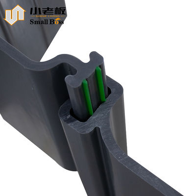 Pabrik Timah PVC Lembar Tumpukan Vinyl Plastik Sealing Strip Untuk Pengendalian Banjir Perlindungan Sungai