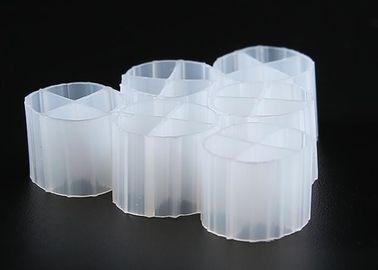 Peralatan aerasi 12*9MM Mbbr Pengolahan Air Teknologi IFAS Pertumbuhan Biofilm Cepat