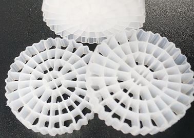 K3 Kaldnes Mbbr Bola Terapung BIO Filter Media Hdpe 25*4mm Warna Putih