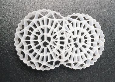 HDPE Plastic Bio Carrier MBBR Pengolahan Air Ras Pertanian Udang Media Terapung