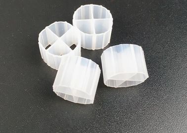 Virgin HDPE MBBR Filter Media Akuakultur Biofilter Super Dekarburisasi Untuk Ras Perikanan Akuakultur