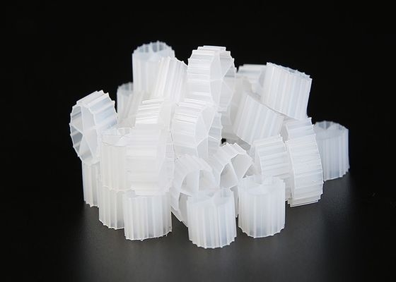 Setiap Warna HDPE Kaldnes K1 Filter Media Biofilm Cepat 10mm X 7mm