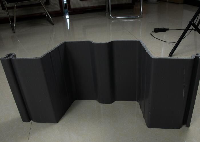 Zero Toxic Coatings PVC Sheet Pile Grey Color Untuk Perlindungan Sungai