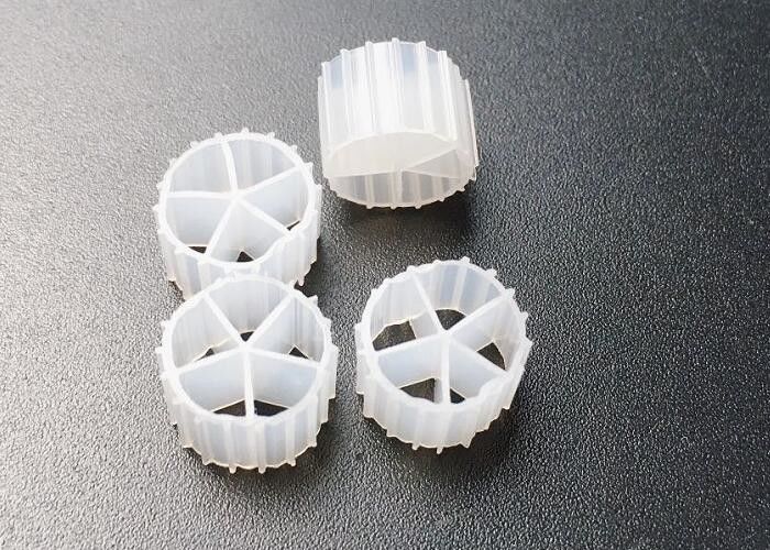 MBBR Ball Shock Plastic Filter Media BOD / COD Dan Penghapusan nitrogen