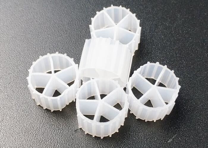 MBBR Ball Shock Plastic Filter Media BOD / COD Dan Penghapusan nitrogen