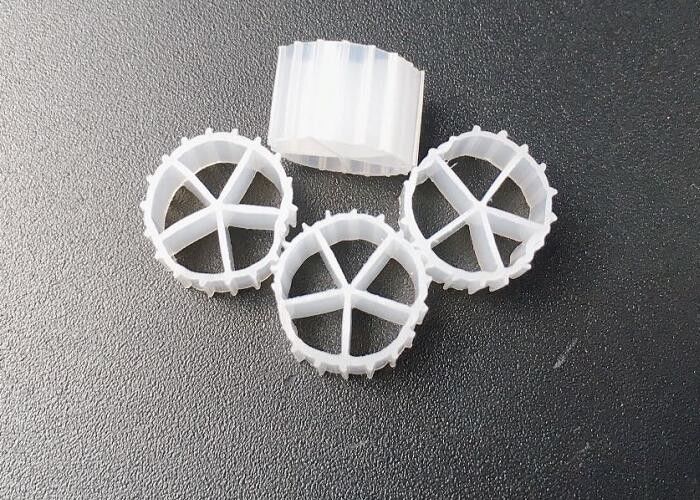 MBBR Ball Shock Plastic Filter Media BOD / COD Dan Penghapusan nitrogen