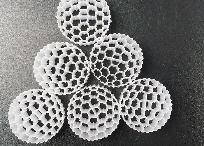Activecell Biotube MBBR Plastic Filter Media Putih Warna 800m2/M3