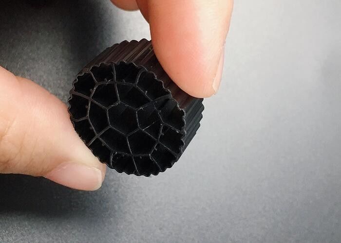 Filter Plastik Perawan Sempurna Hidrofilik MBBR Media Pembawa
