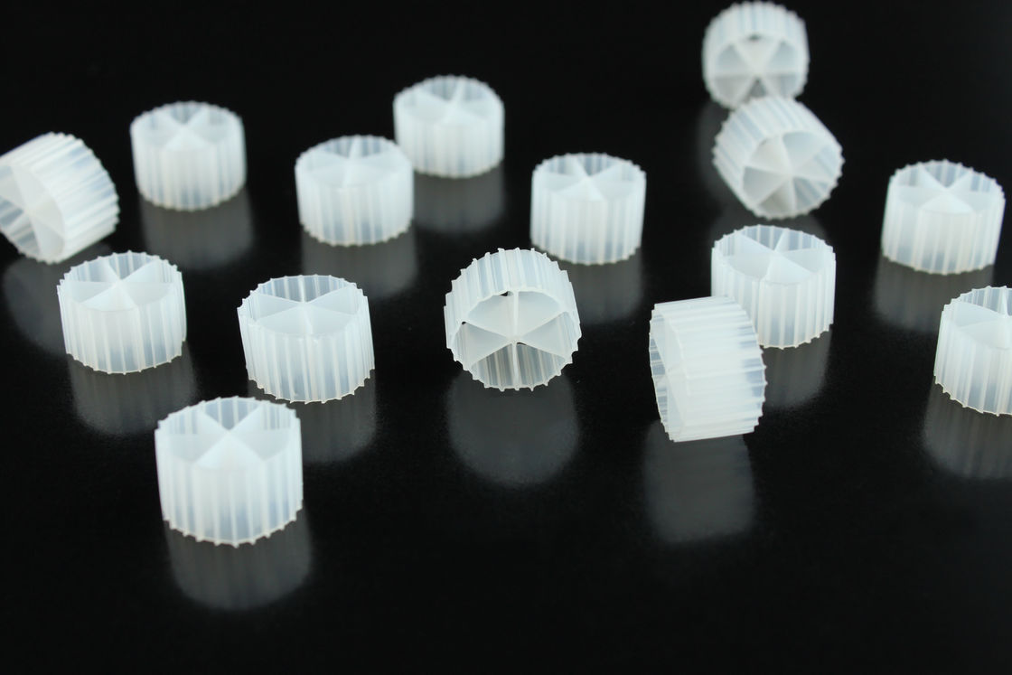 Aktif MBBR Bio Media K1 Dengan Warna Putih Dan Bahan HDPE Perawan