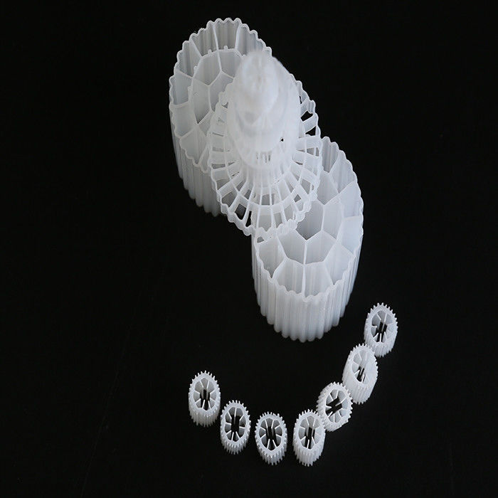 K1 K3 K5 MBBR Bio Media Floating Long Life Warna alami 12mm X 9mm