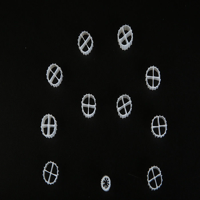 Ketahanan dampak yang baik Koi media filter terapung tempat tidur bergerak Biofilter pembersih diri