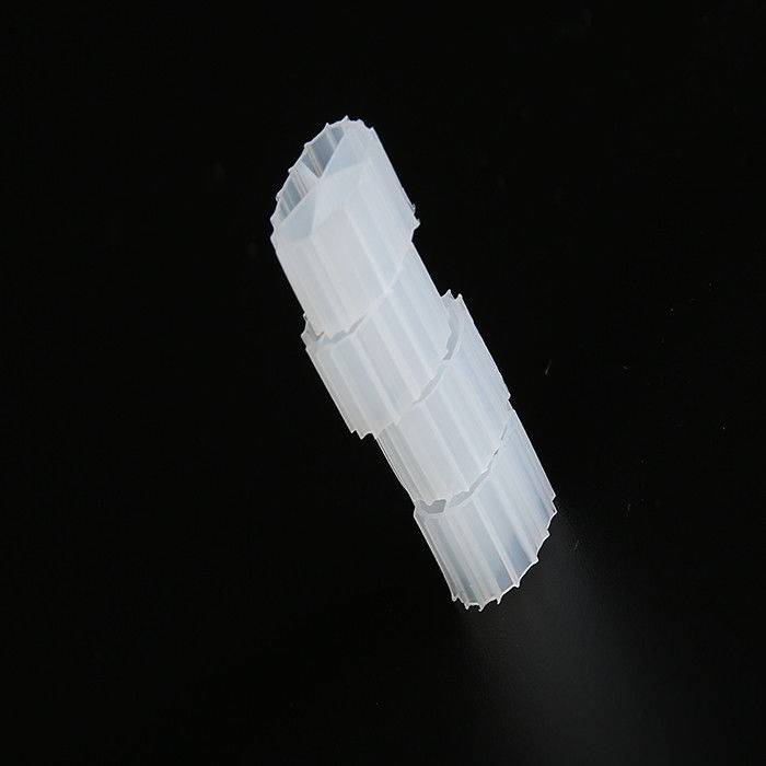 Media Filter Plastik MBBR Hidrofilik Konsumsi energi yang lebih rendah