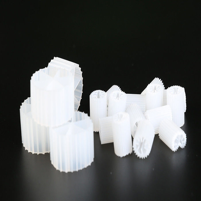 Colorul Plastic Biocell Filter Media Pengolahan Makanan Super Dekarburisasi