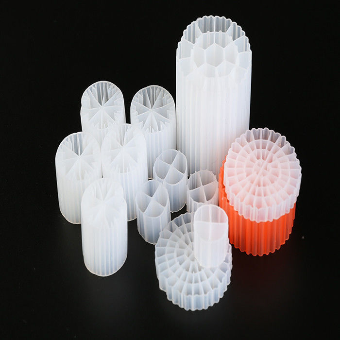 MBBR Biocell Filter Media 35mm X 18mm Operasi sederhana Pemeliharaan