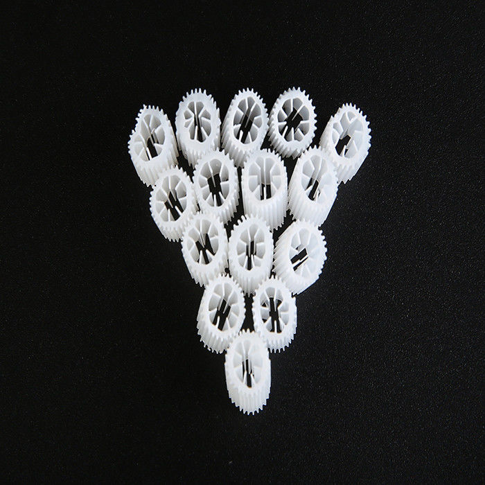 MBBR HIPS Material Plastik Filter Media Dengan Ukuran 5mm X 10mm Dan Warna Putih