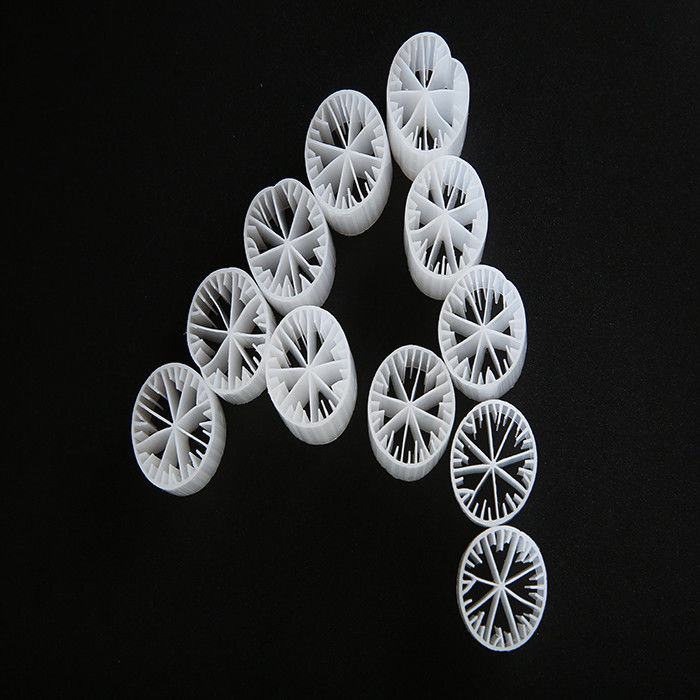 K1 Berwarna-warni Polymer Micro Filter Media Novel Biologically Active Carrier