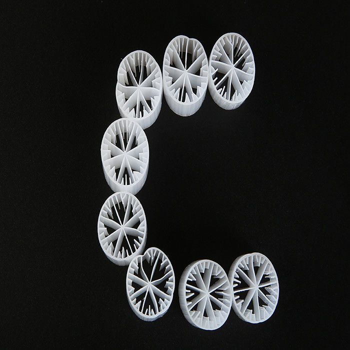 K1 Berwarna-warni Polymer Micro Filter Media Novel Biologically Active Carrier