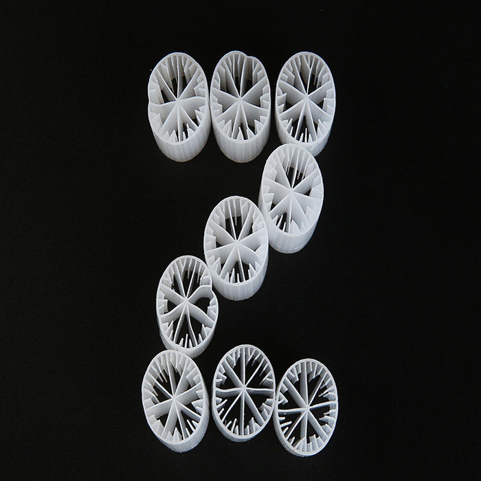 15mm X 15mm MBBR K1 Filter Media Virgin HDPE Dengan Area Permukaan yang Baik