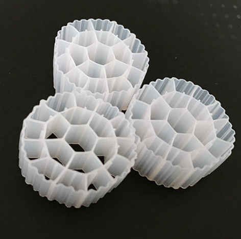 Media Filter MBBR Warna Putih Dan Hitam Dengan Bahan HDPE Perawan Untuk Pengolahan Air Limbah