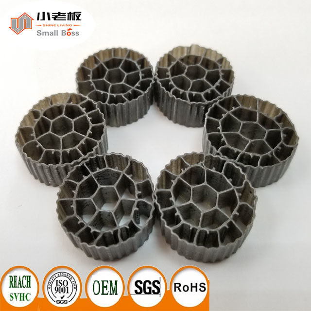 produk pengemasan media bio plastik filter akuarium hdpe putih untuk perawatan air