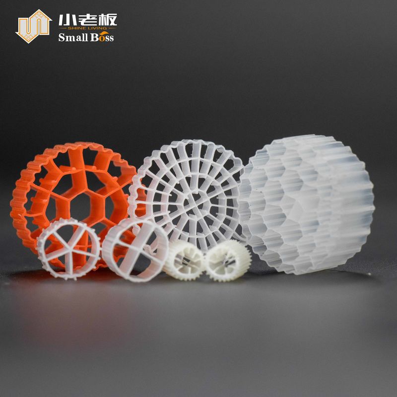 Media Filter Biofilter Plastik PE38 HDPE untuk Pengolahan Air