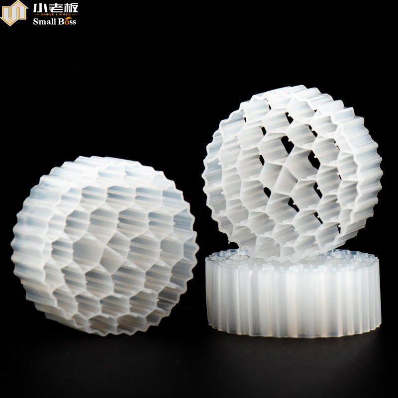 Mbbr Akuarium K1 K3 K5 Kaldnes kolam Bio Media Filter Untuk limbah / pengolahan limbah