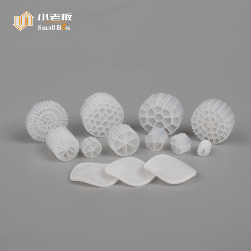 Pabrik Pengolahan Air Limbah Mbbr Bio Balls Filter Media Mbbr Plastik Pengolahan Air Pengangkut Mbbr