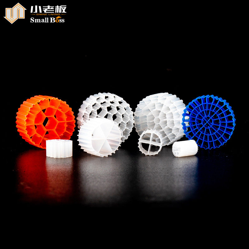 Pabrik Pengolahan Air Limbah Bioball Filter Media Media Bio K1 PE02 Mbbr Media