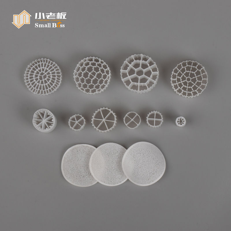PE38 Media Filter Plastik Profesional Bahan HDPE Akuarium Bio Media
