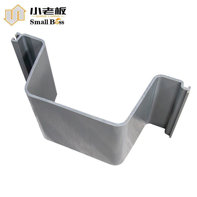 Plastic Sheet Pile Synthetic Sheet Pile Vinyl Sheet Piling untuk Bolted dan Seawall