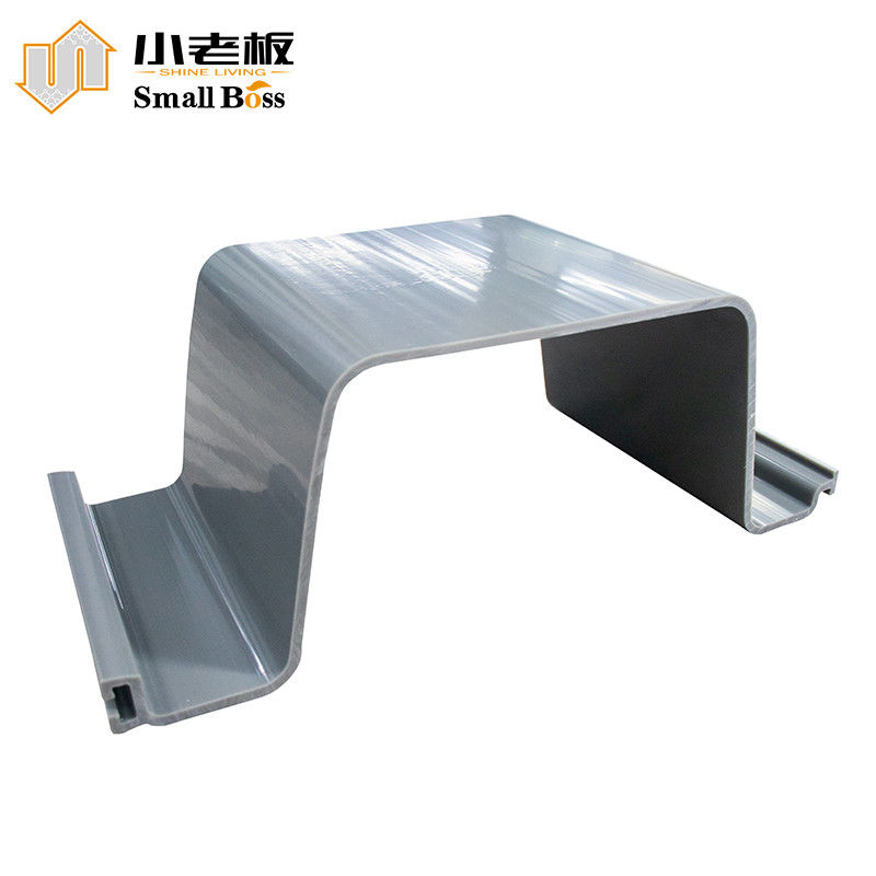 Plastic Sheet Pile Synthetic Sheet Pile Vinyl Sheet Piling untuk Bolted dan Seawall