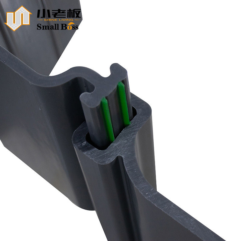 Pabrik Timah PVC Lembar Tumpukan Vinyl Plastik Sealing Strip Untuk Pengendalian Banjir Perlindungan Sungai