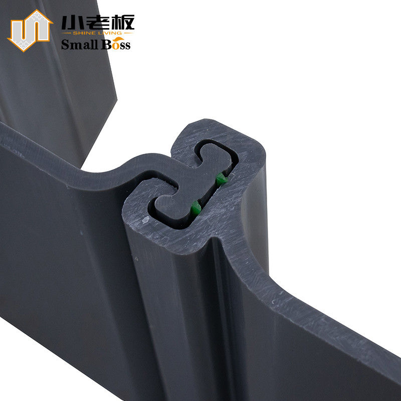 Pabrik Timah PVC Lembar Tumpukan Vinyl Plastik Sealing Strip Untuk Pengendalian Banjir Perlindungan Sungai