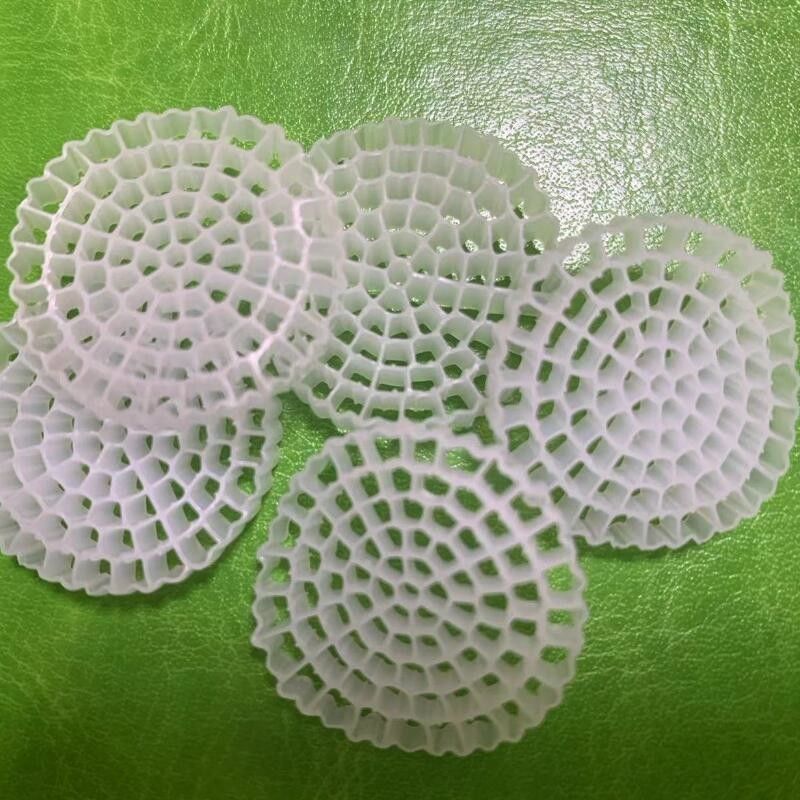 PE79S 1600m2/m3 Pembawa terapung MBBR Media Filter untuk Pengolahan Air Limbah