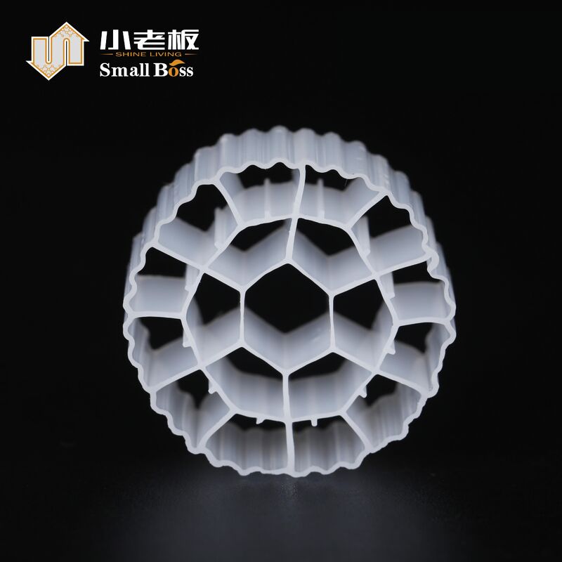 Biofilm Reaktor Kolam ikan MBBR Filter Media 100% bahan HDPE murni