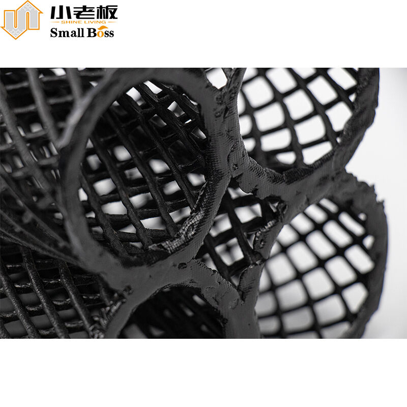 Media filter terstruktur Eco Aquarium Taman terstruktur Koi Pond MBBR media terapung bio-blok D50mm